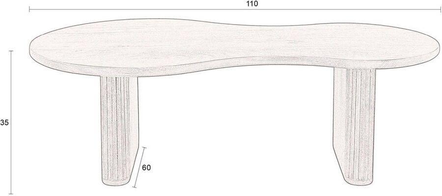 Dutchbone | Dutchbone | Salontafel Tilon | Woonkamertafels | Salontafel | Woonkamertafels | Salontafel - Foto 3