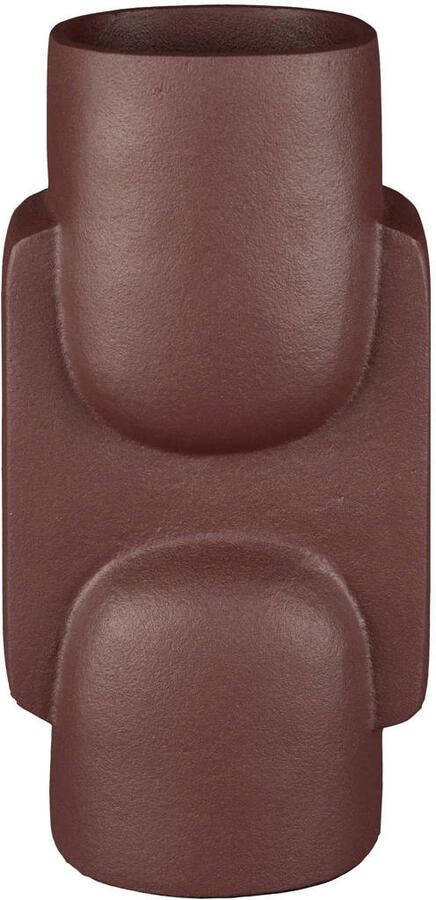 Dutchbone Vaas Santos 25cm Bordeaux