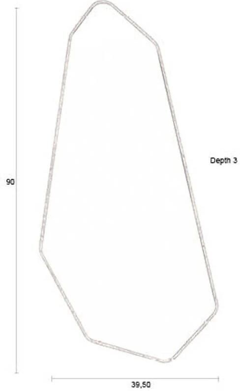 Dutchbone | Dutchbone | Basil Spiegel | Woonaccessoires | Spiegel | Woonaccessoires | Spiegel - Foto 3