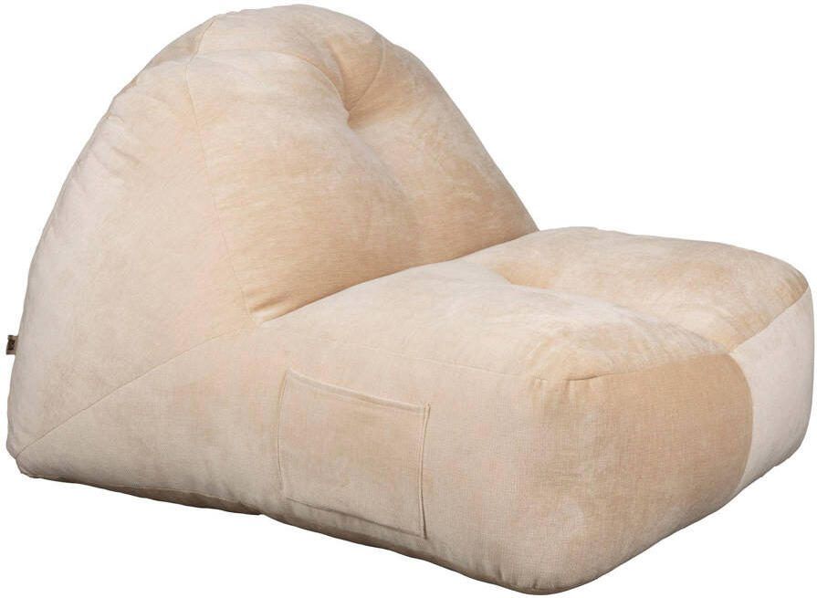 Dutchbone Zitzak Tombag Velvet Beige