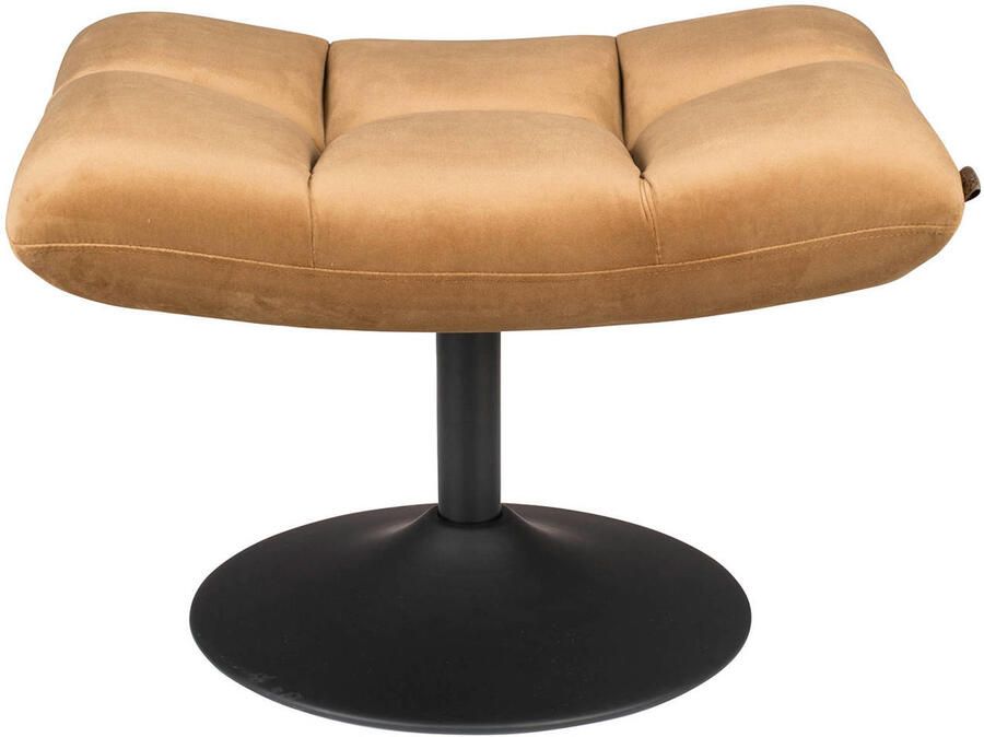 Dutchbone Bar Hocker Velvet Goud Bruin