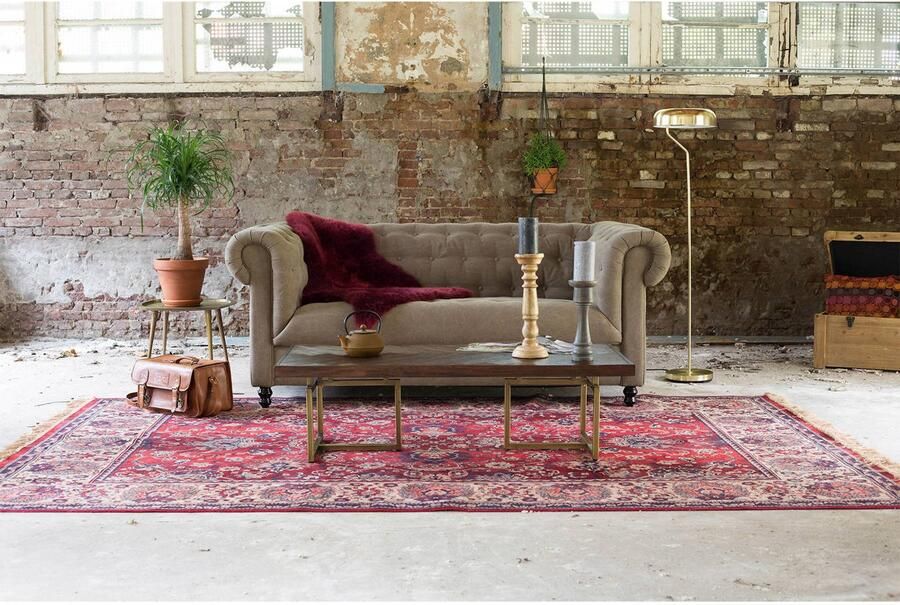 Dutchbone | Dutchbone | Vloerkleed Bid 170x240 Old Red | Woonaccessoires | Vloerkleed | Woonaccessoires | Vloerkleed