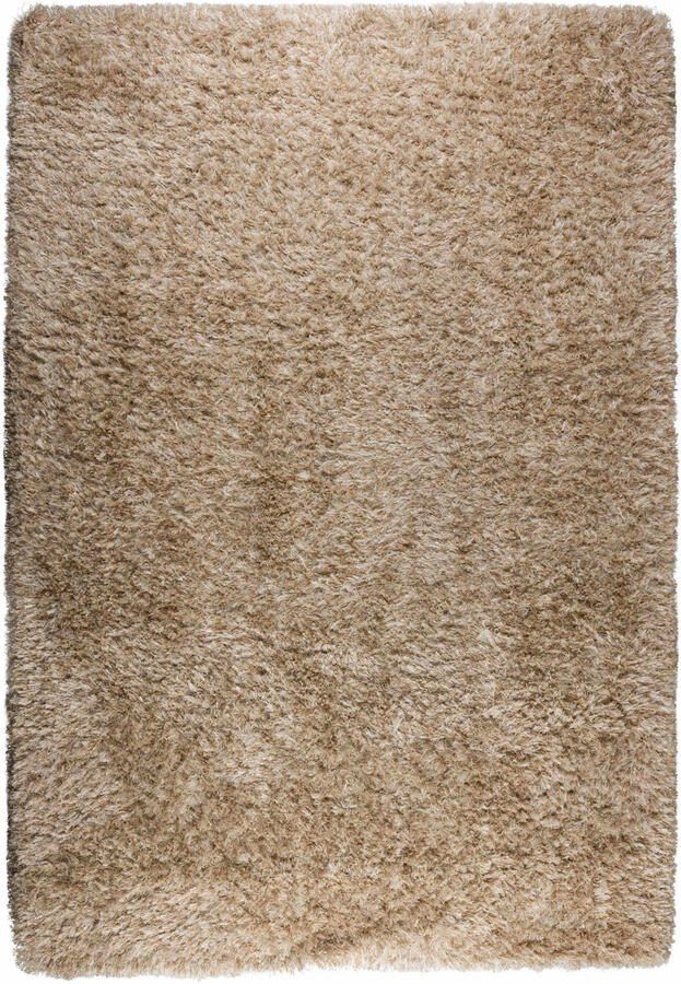 Dutchbone Vloerkleed Hairy Wol 200 x 290cm Beige