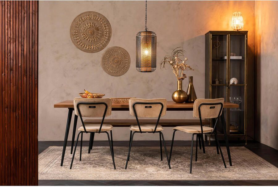 Dutchbone | Dutchbone | Vloerkleed Rugged 200x300 Light | Woonaccessoires | Vloerkleed | Woonaccessoires | Vloerkleed - Foto 4