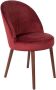 Dutchbone Eetkamerstoel Barbara Red 85 5 x 51 x 59(2 stuks ) - Thumbnail 1