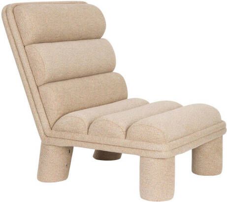 Dutchbone Fauteuil Fern Bouclé Beige