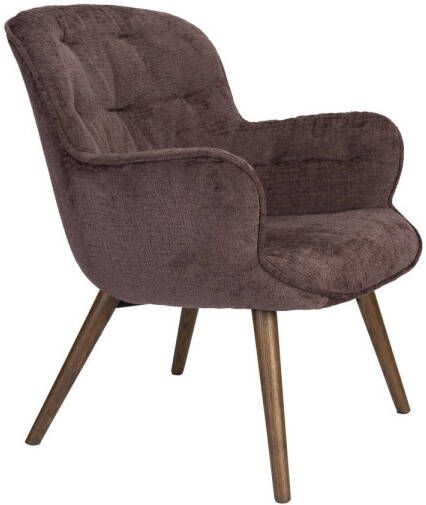 Dutchbone Fauteuil Lenn Velvet