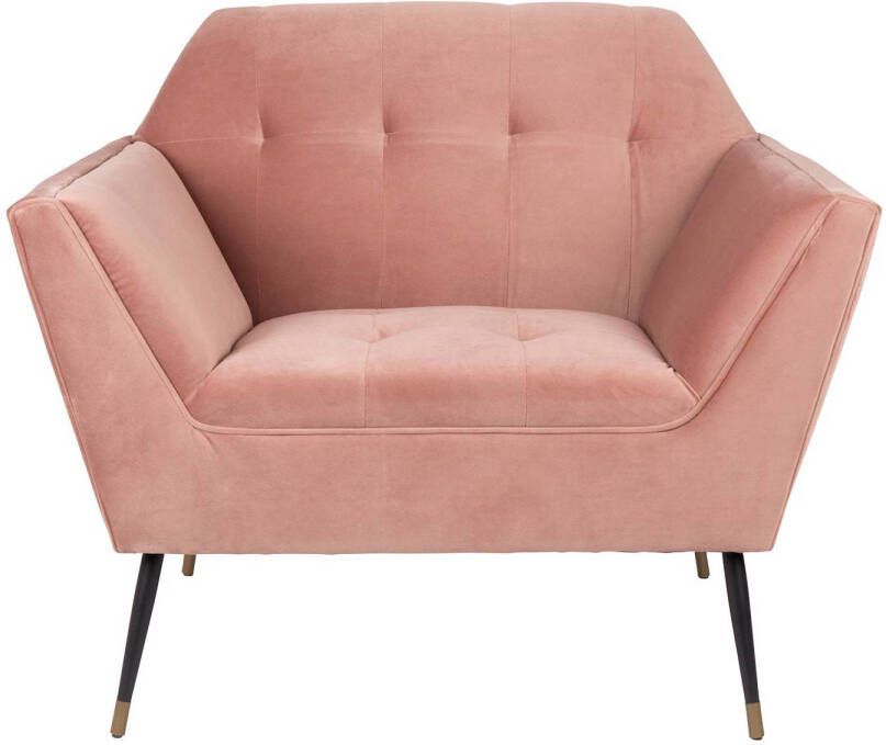 Dutchbone Fauteuil 'Kate' kleur Roze - Foto 5