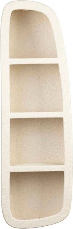 Dutchbone Wandplank Veda Gerecycled marmer 120 x 38cm Beige