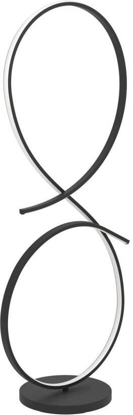 EGLO Serpins Vloerlamp LED 107 cm Zwart|Wit