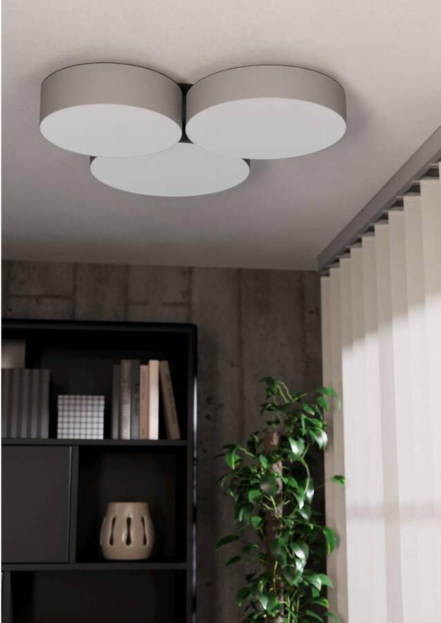 EGLO Plafondlamp BARBANO-Z App en spraakbesturing Alexa 60 5 x 56 5 x 9 cm excl. afstandsbediening (1 stuk) - Foto 11