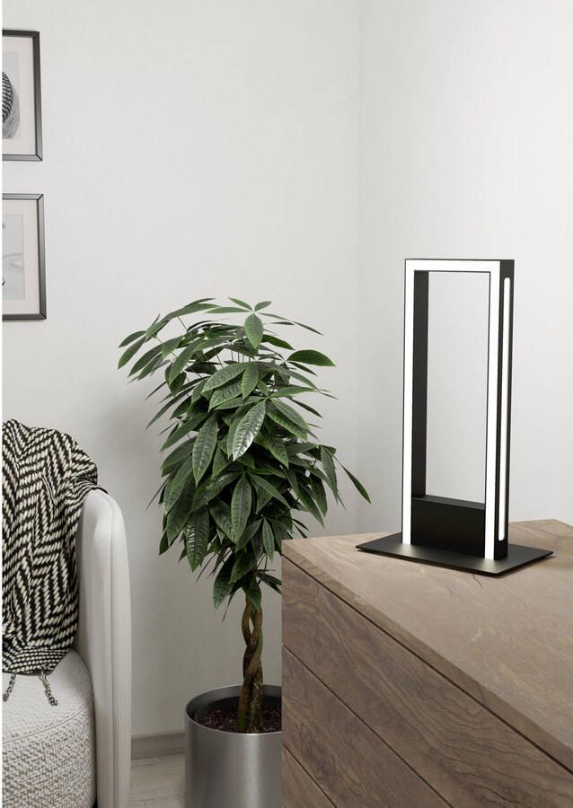 EGLO Connect .z Salvilanas-Z Tafellamp 42 5 cm Zwart Wit Instelbaar wit licht Dimbaar Zigbee - Foto 3
