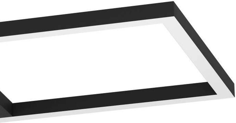 EGLO Plafondlamp CALAGRANO-Z plafondlamp zwart wit ZigBee 3.0 backlight timer App spraakbesturing Alexa ‎‎24 x 64 x 4 5 cm excl. afstandsbediening(1 stuk) - Foto 10