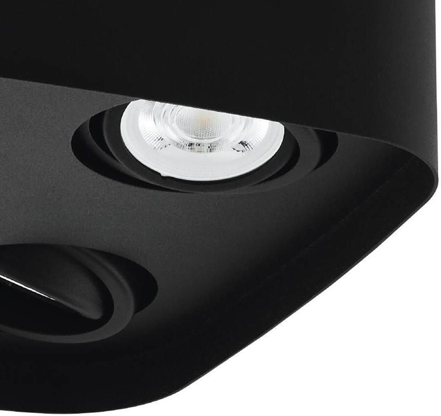 EGLO Connect.z Caminales-Z Smart Plafondlamp - GU10 - 24 cm - Zwart - Instelbaar RGB & wit licht - Dimbaar - Zigbee - Foto 9