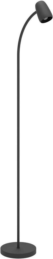 EGLO Carlo Vloerlamp E14 170 cm Zwart Kantelbaar