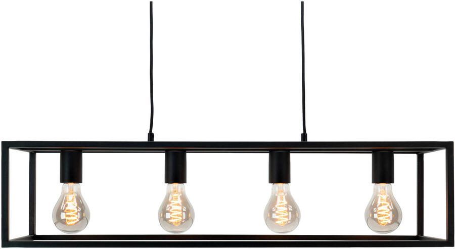 EGLO Eldrick Hanglamp 4xE27 85 cm industrieel Staal Zwart - Foto 3