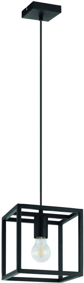 EGLO Eldrick hanglamp E27(excl.) 1 lichts 20cm Metaal Zwart
