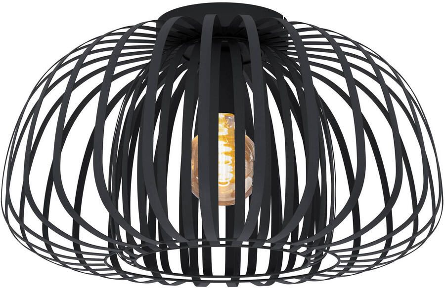 EGLO  Encinitos 1 Plafondlamp - E27 - Ø 45 cm - Zwart