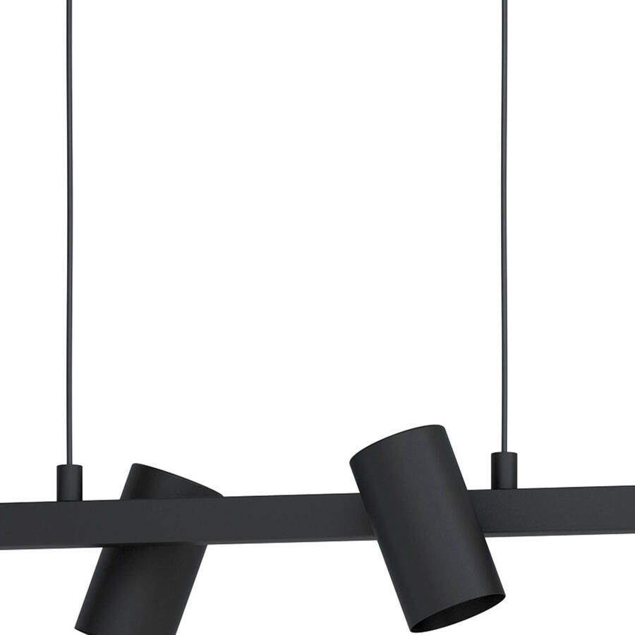 EGLO Hanglamp GATUELA 1 Hanglamp staal IP20 E14 eetkamerlamp modern lamp (1 stuk)