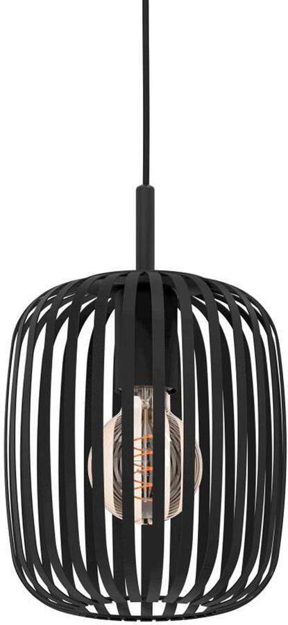 EGLO  Romazzina Hanglamp - E27 - 90 cm - Zwart - Foto 4