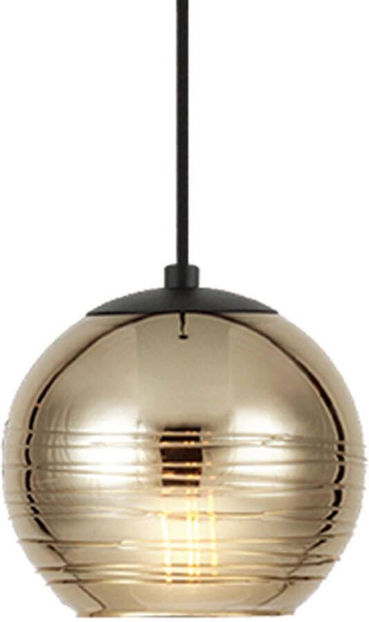 EGLO Lemorieta Hanglamp E27 3-lichts Ø 44 cm Zwart Goud