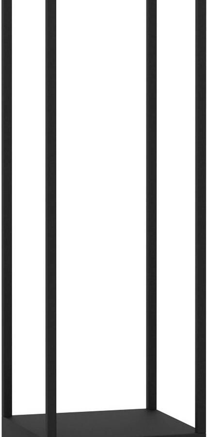 EGLO Staande lamp LIBERTAD Staande lamp staal en hout IP20 E27 woonkamerlamp lamp (1 stuk)