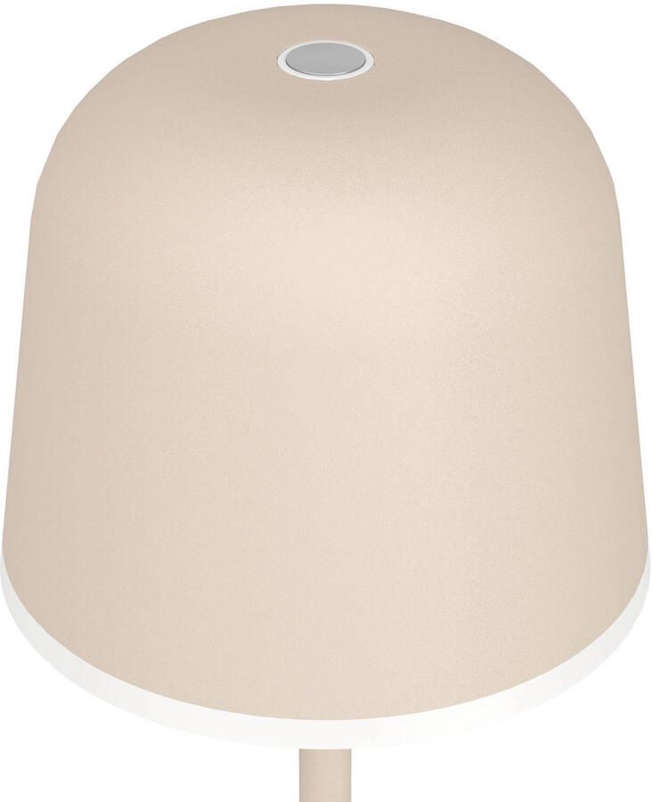 EGLO Tafellamp MANNERA Nachttafellamp touch dimbaar draadloos tafellamp USB-poort IP54 (1 stuk) - Foto 4