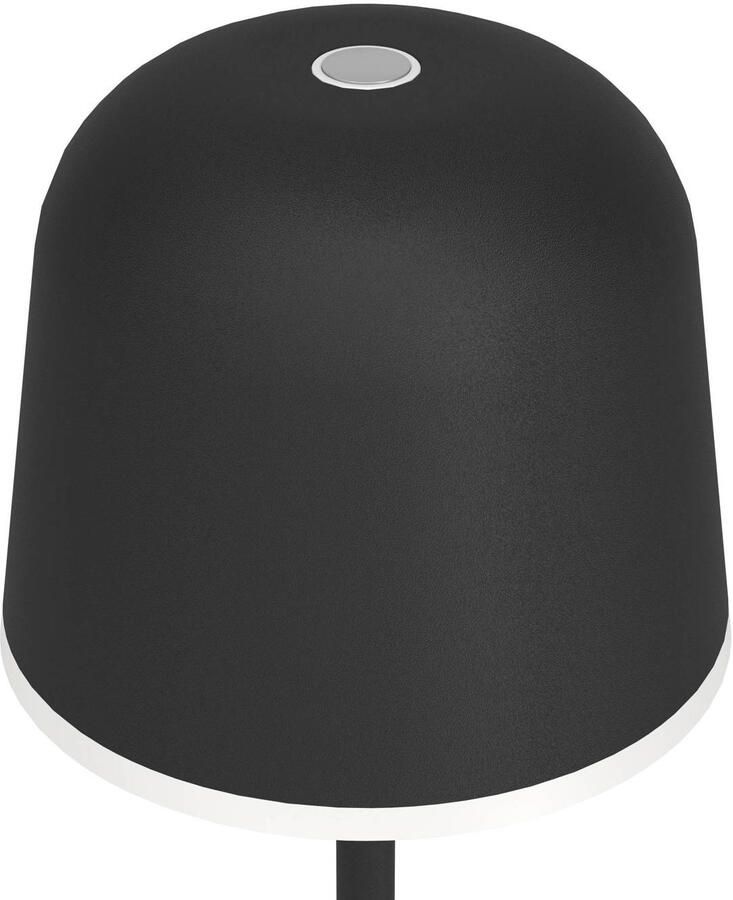 EGLO Tafellamp MANNERA Nachttafellamp touch dimbaar draadloos tafellamp USB-poort IP54 (1 stuk) - Foto 6