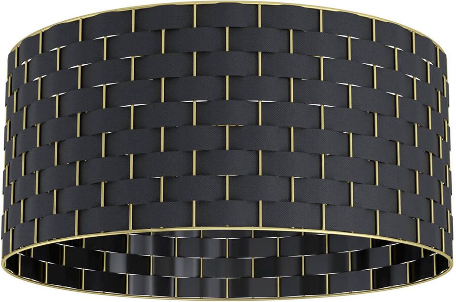 EGLO Plafondlamp MARASALES Plafondlamp in zwart van staal excl. E27 40W (1 stuk) - Foto 4