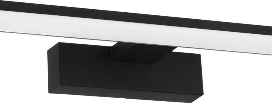 EGLO Spiegellamp PANDELLA 1 Wandlamp LED spiegellamp lamp in zwart wit IP44 (1 stuk) - Foto 8