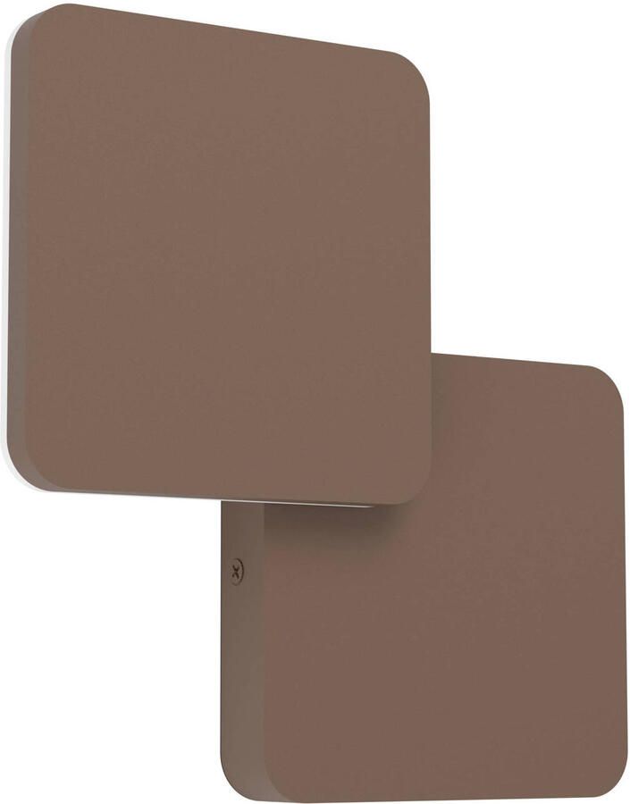 EGLO Pedersano Wandlamp Buiten LED 14 cm Roestbruin Instelbaar wit licht (warm neutraal en daglicht)