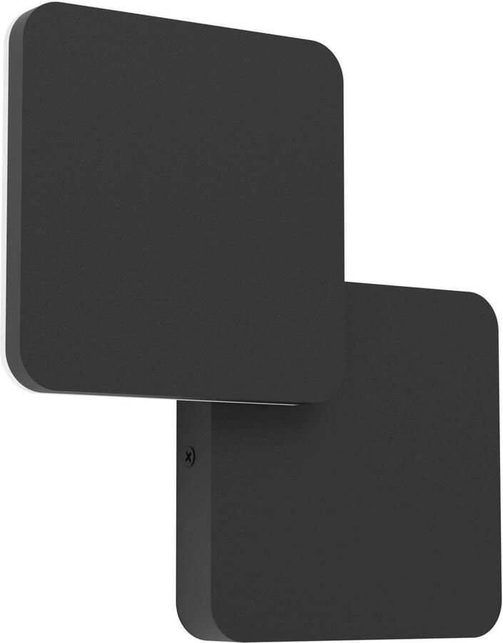 EGLO Pedersano Wandlamp Buiten LED 14 cm Zwart Instelbaar wit licht (warm neutraal en daglicht)
