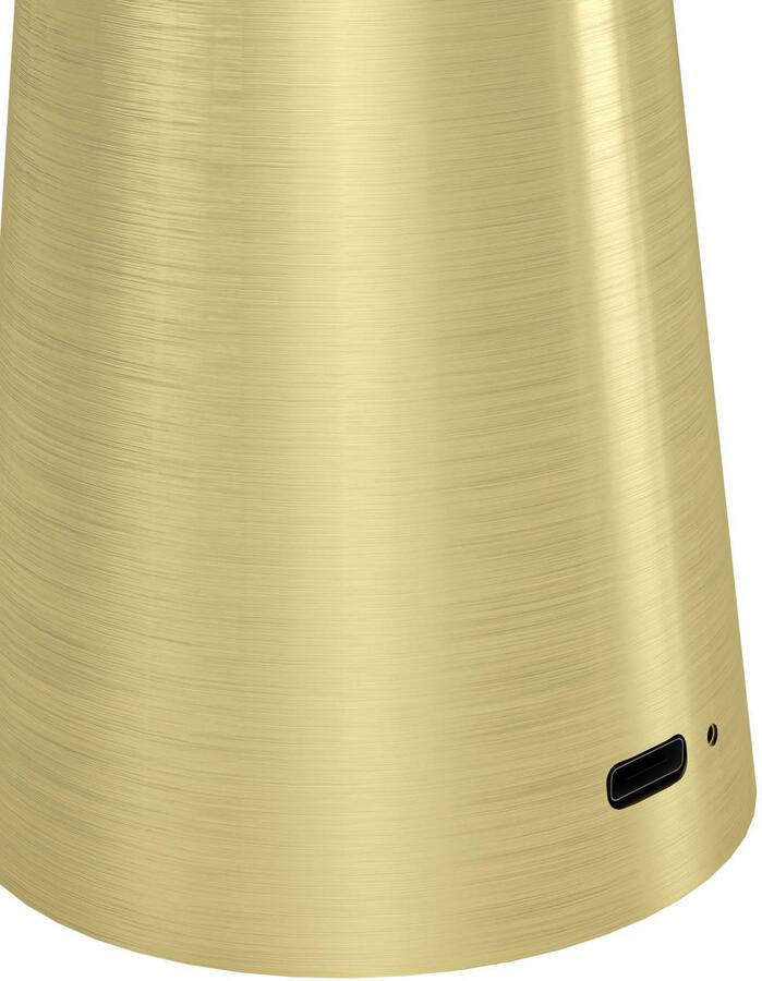 EGLO Piccola Tafellamp Aanraakdimmer Draadloos 28 cm Goud Instelbaar wit licht Oplaadbaar Buiten en Binnen - Foto 7