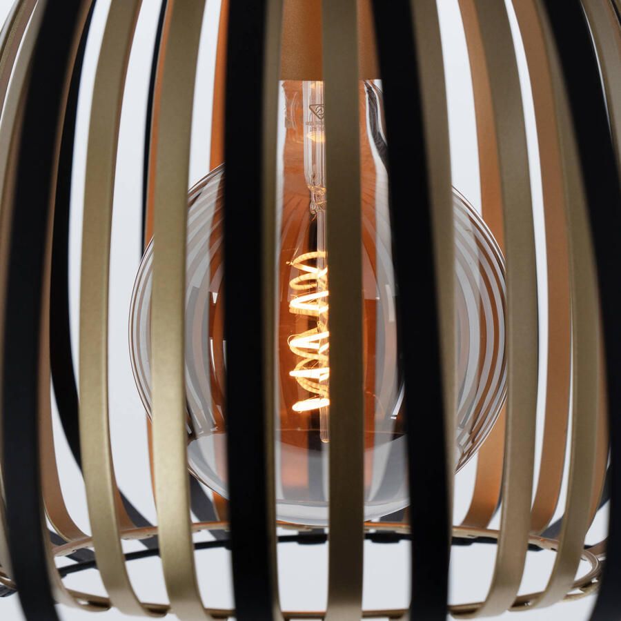 EGLO Plafondlamp ENCINITOS Plafondlamp staal E27 IP20 eettafellamp vintage lamp (1 stuk) - Foto 4