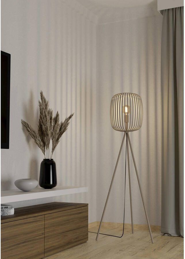 EGLO Romazzina Vloerlamp E27 140 5 cm Zandkleur - Foto 2