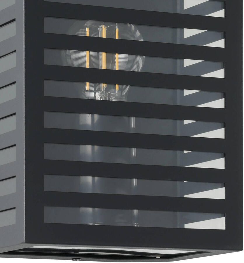 EGLO Wandlamp ALAMONTE 3 Wandlamp aluminium en staal buitenlamp E27 IP44 lamp (1 stuk) - Foto 2