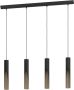 EGLO Barbotto Hanglamp GU10 92 5 cm Zwart Bruin Staal - Thumbnail 2