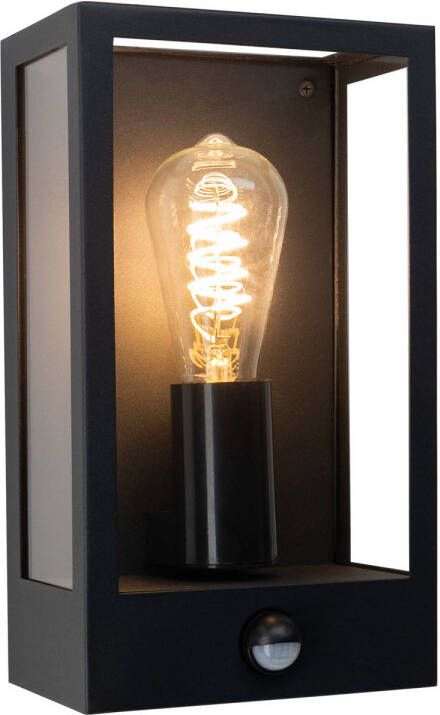 EGLO Wandlamp ALAMONTE Buitenlamp bewegingssensor schemerschakelaar wandlamp E27 IP44 (1 stuk) - Foto 4
