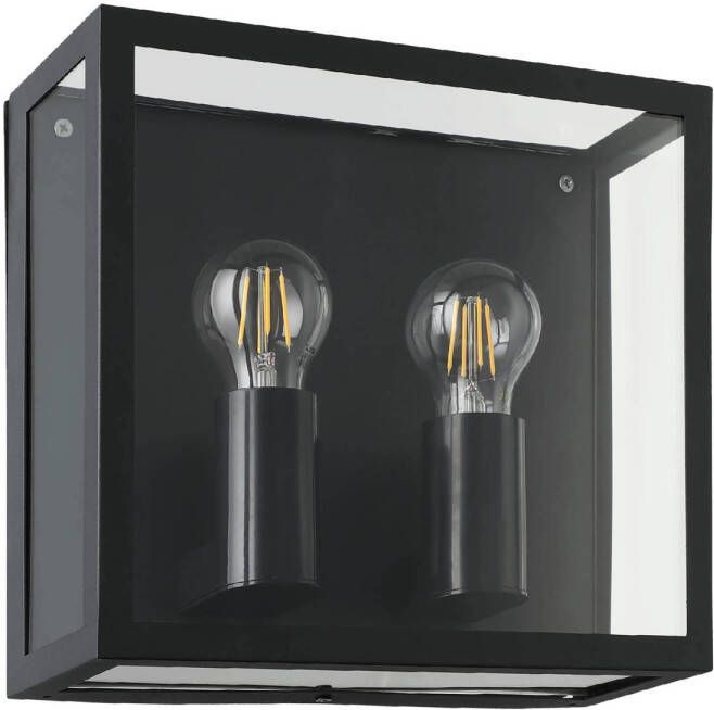 EGLO Wandlamp ALAMONTE 1 Wandlamp IP44 E27 buitenlamp tuin terras lamp (1 stuk) - Foto 5