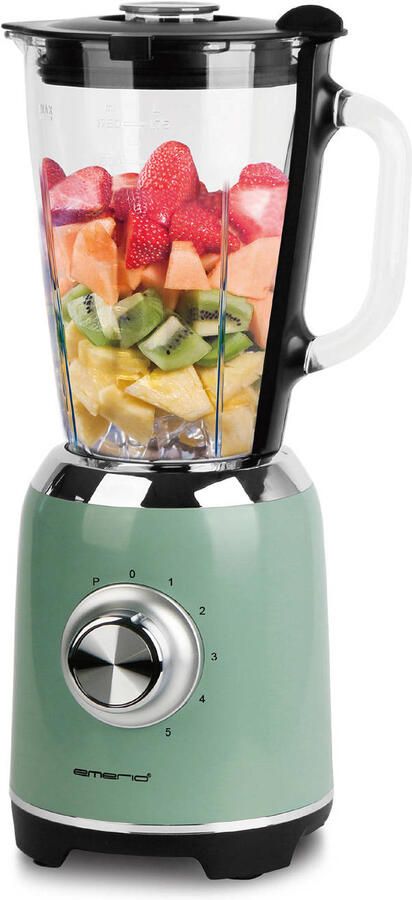 Emerio blender – 1 7 L – Waterniveau-indicator – 360° snoerloos ontwerp