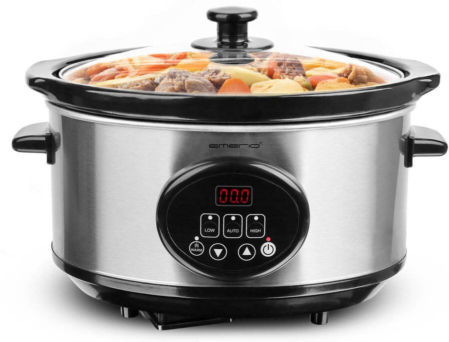 Emerio Slowcooker 3 5L Digitaal display 240W