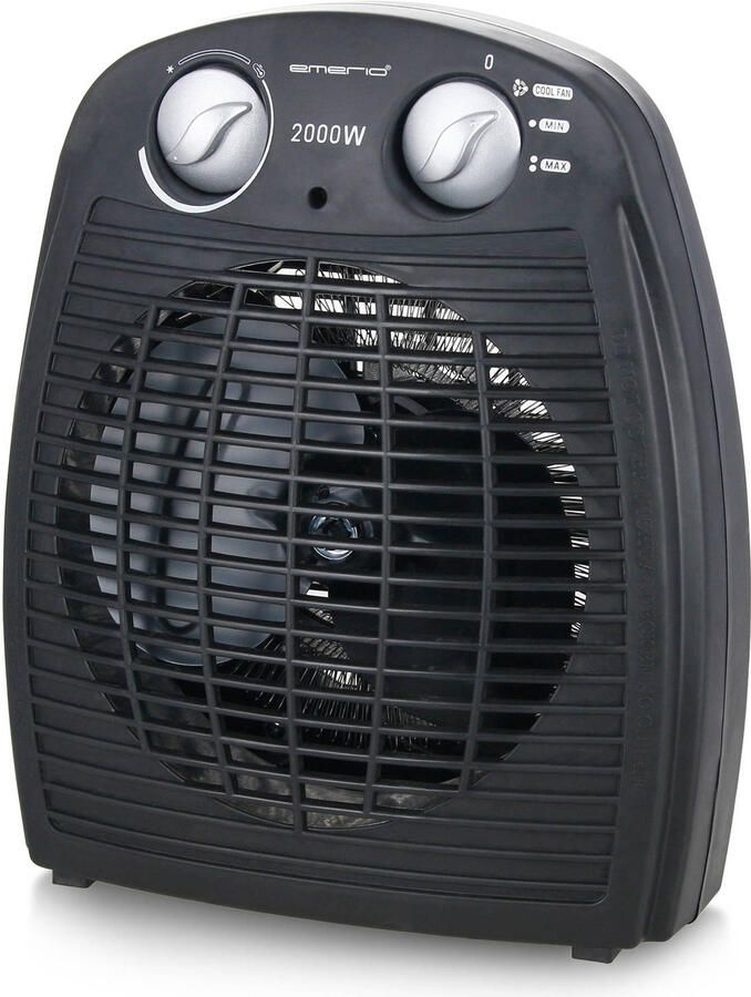 Emerio FH-106737.2 ventilatorkachel zwart 2000W incl. koude stand