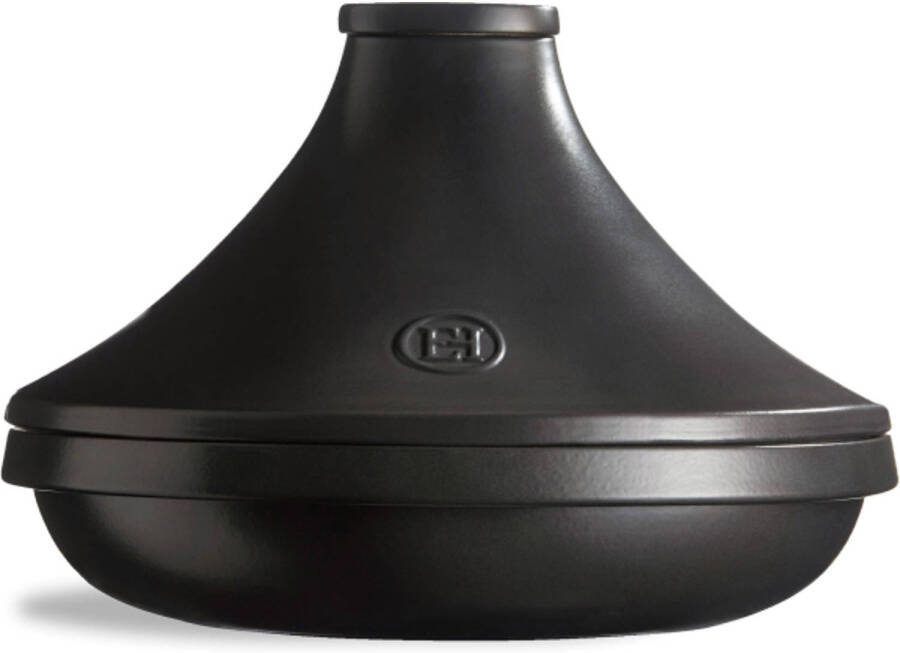 Emile Henry Tajine Delight Inductie geschikt Zwart ø 27.5 cm 1.85 Liter - Foto 2