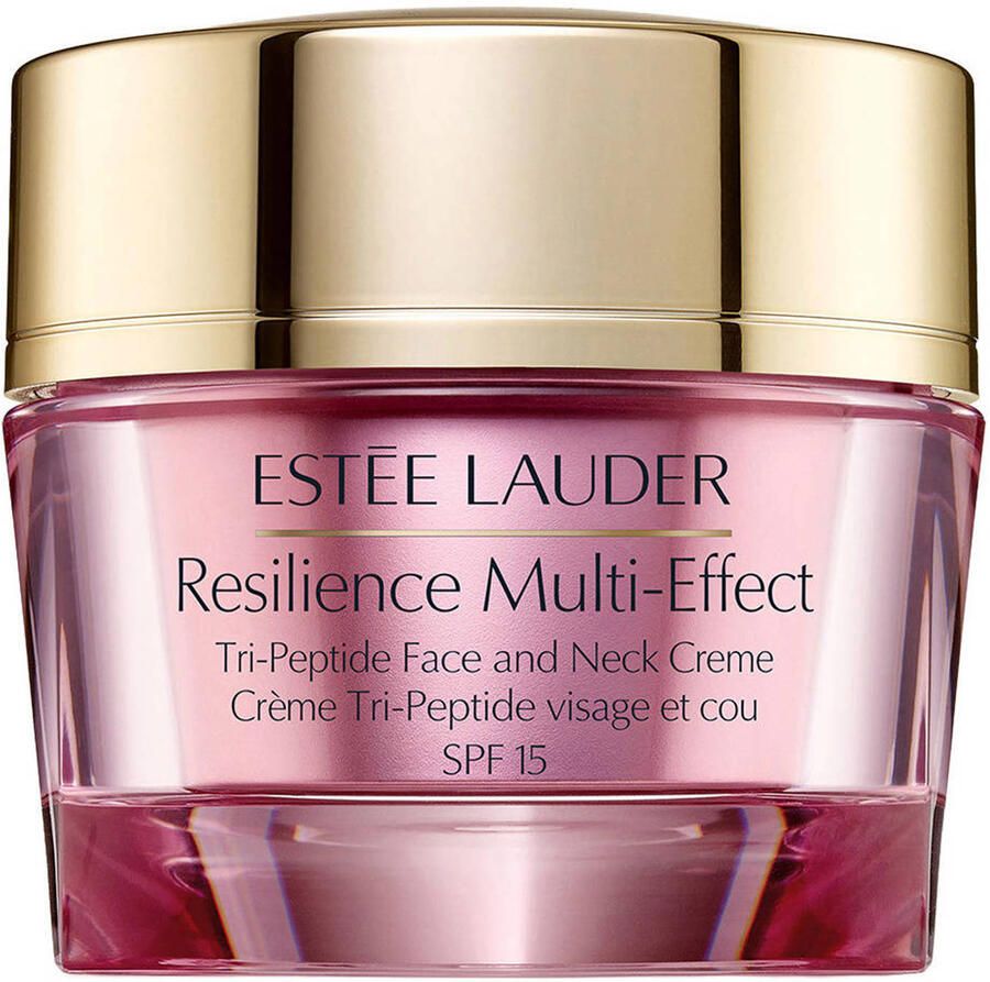 Estée Lauder Resilience Multi-Effect Tri-Peptide Face and Neck Creme SPF 15 voor Droge Huid