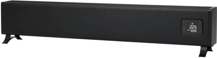 Eurom Alutherm Baseboard 2000 WIFI Black convector kachel