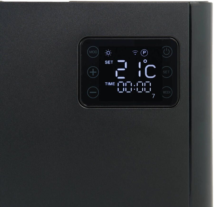 Eurom Alutherm 1000 Wi-Fi Black | Verwarming | 8713415360707 - Foto 3
