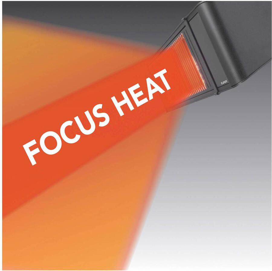 Eurom Golden Amber Smart Focus terrasverwarmer | Op Bluetooth Smartphone - Foto 6