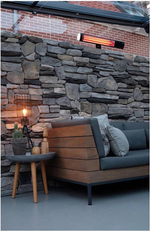 Eurom Golden Shadow 2500 Terrasverwarmer elektrisch Aluminium Zwart - Foto 6