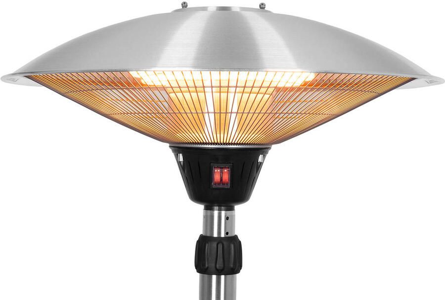 Eurom PD2101 XXL Terrasverwarmer elektrisch RVS Grijs - Foto 4