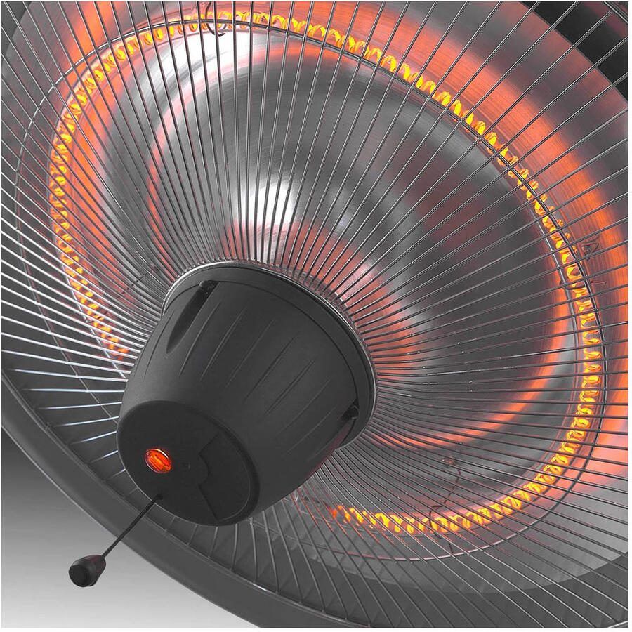 EUROM Terrasverwarmer Partytent Heater 1502 Hangend 1500w Zilver - Foto 4